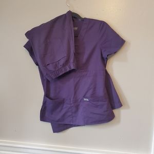 Grey's Anatomy Scrub set, small, soft purple